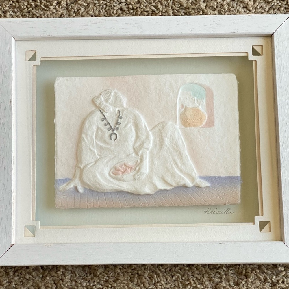 Figi Graphics Signed Priscilla 3-d Wall Art